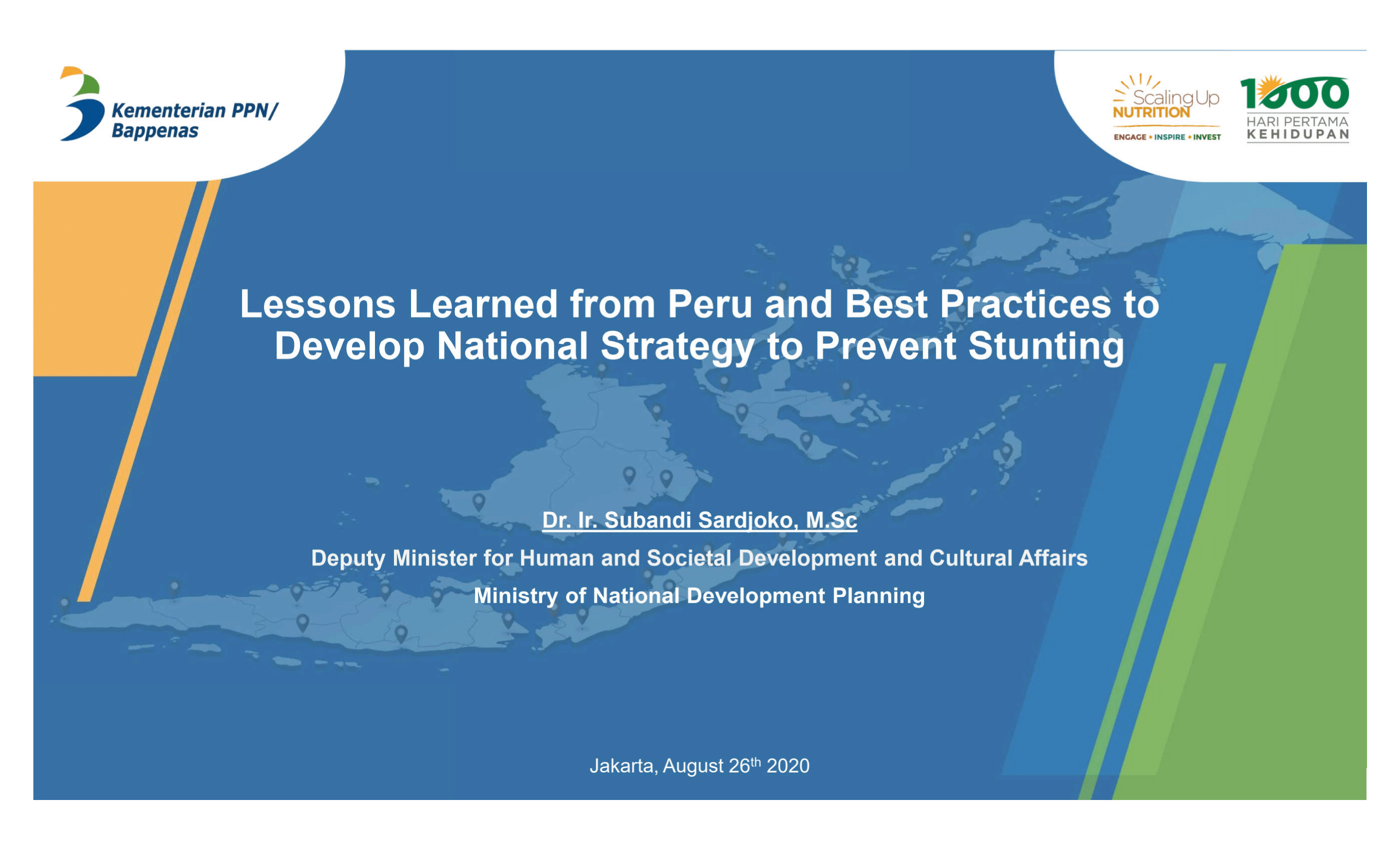 Lessons Learned from Peru and Best Practices