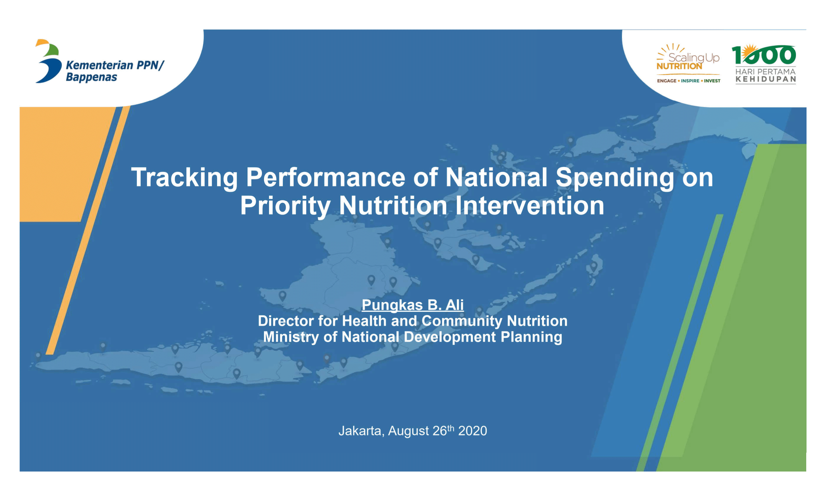 Tracking Performance of National Spending on Priority Nutrition