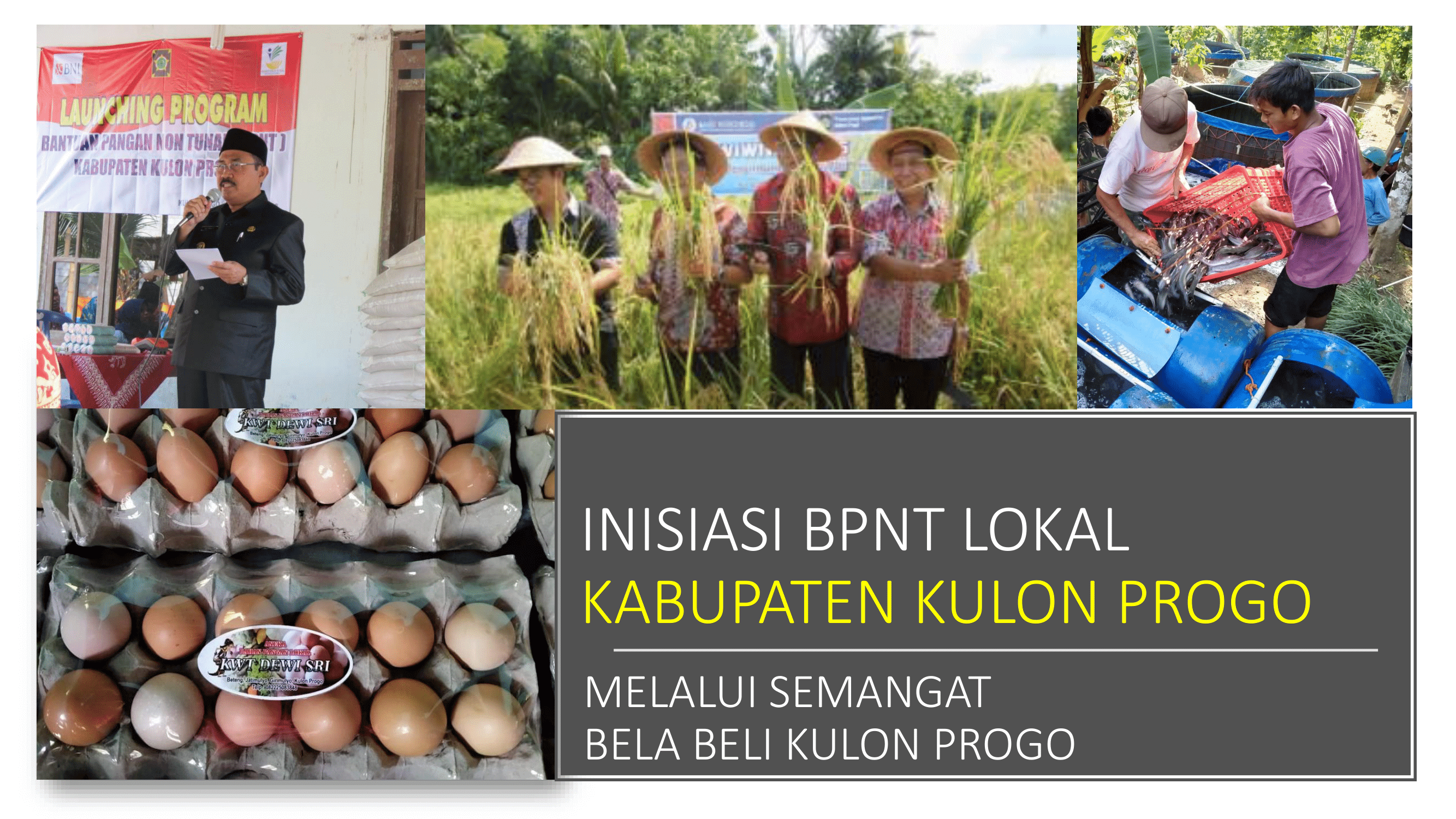 Inisiasi BPNT Lokal Kabupaten Kulonprogo