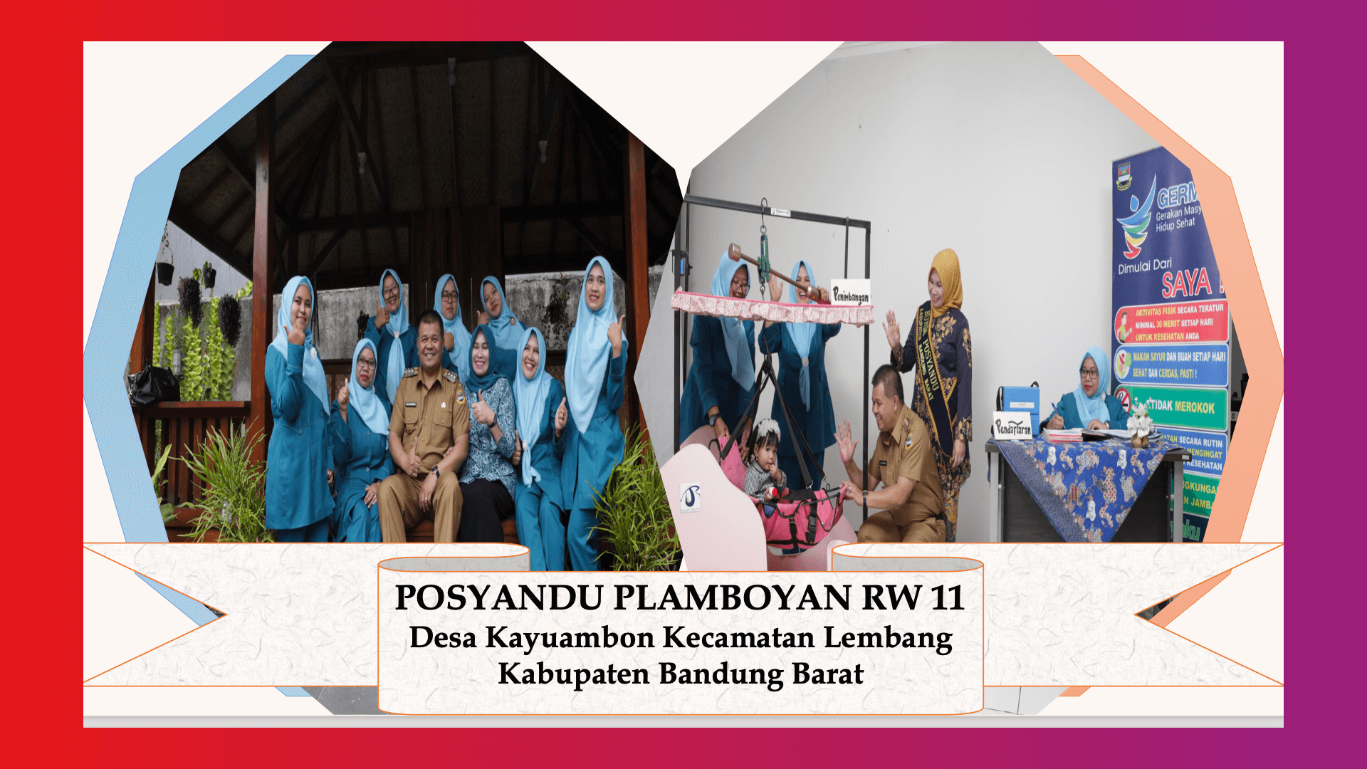 POSYANDU PLAMBOYAN RW 11 Desa Kayuambon Kecamatan Lembang Kabupaten Bandung Barat