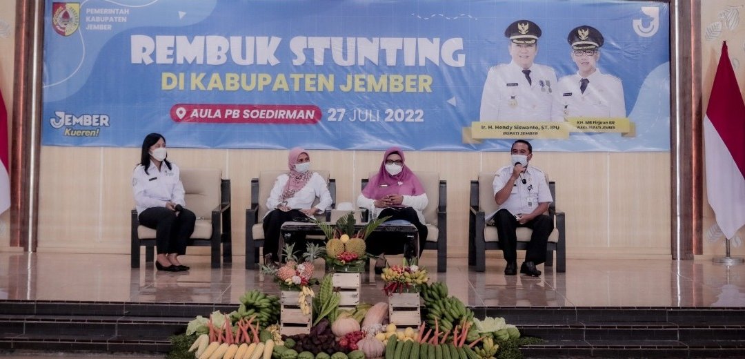 Gelar Rembuk Stunting, Pemkab Jember Ajak Masyarakat Turunkan Stunting