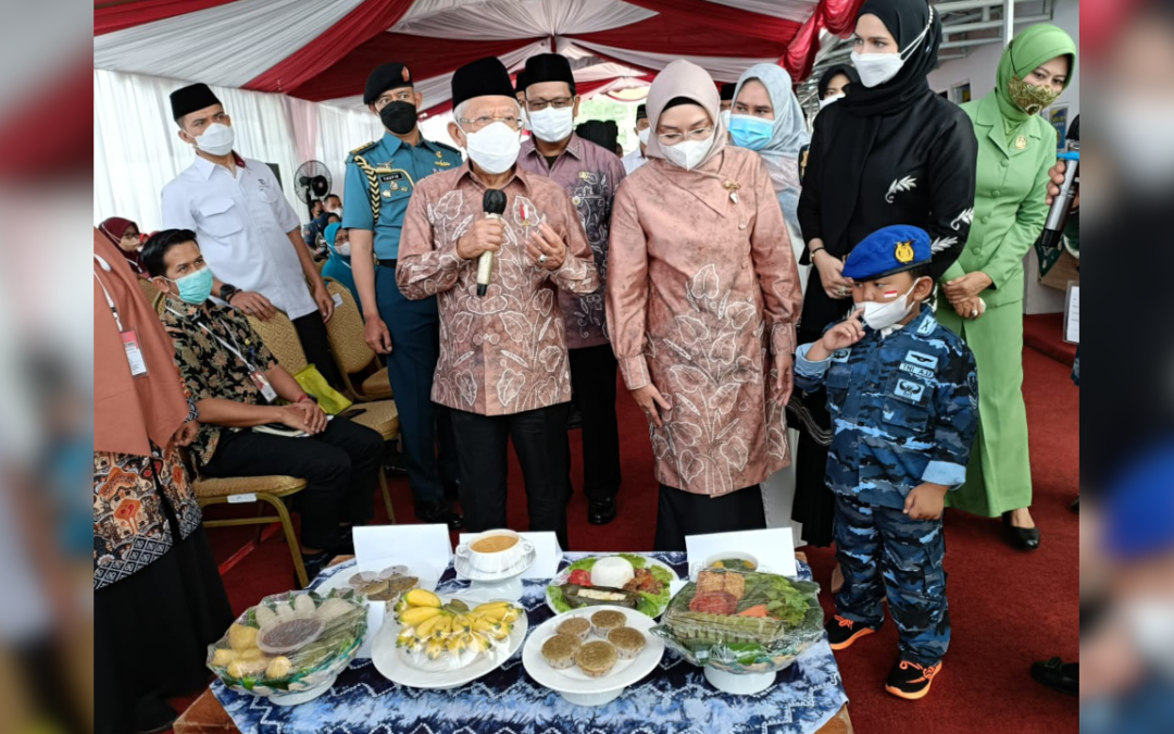 Kunjungi Posyandu di Banjarbaru, Wapres KH Ma’ruf Amin Ingatkan Deteksi Dini Stunting