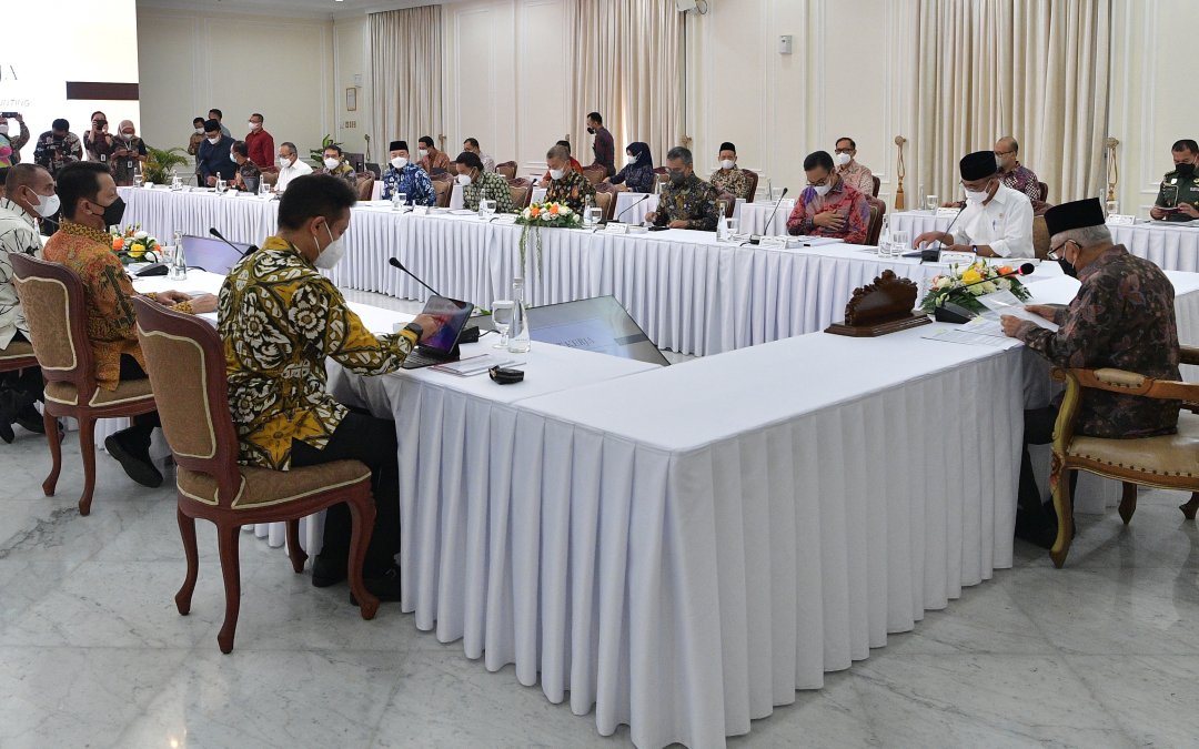 Wakil Presiden Pimpin Raker Penurunan Stunting Bersama 12 Gubernur Provinsi Prioritas