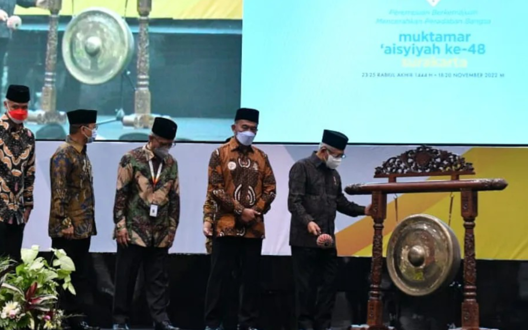 Tutup Muktamar Muhammadiyah, Wapres KH. Ma’ruf Amin Titip Masa Depan Anak